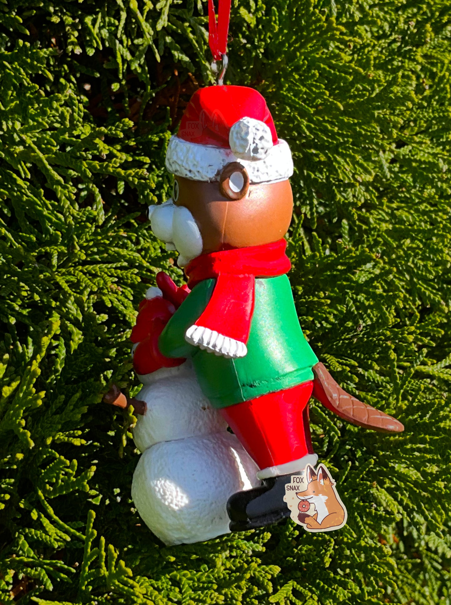 Buc-ee's Snowman Ornament 2025