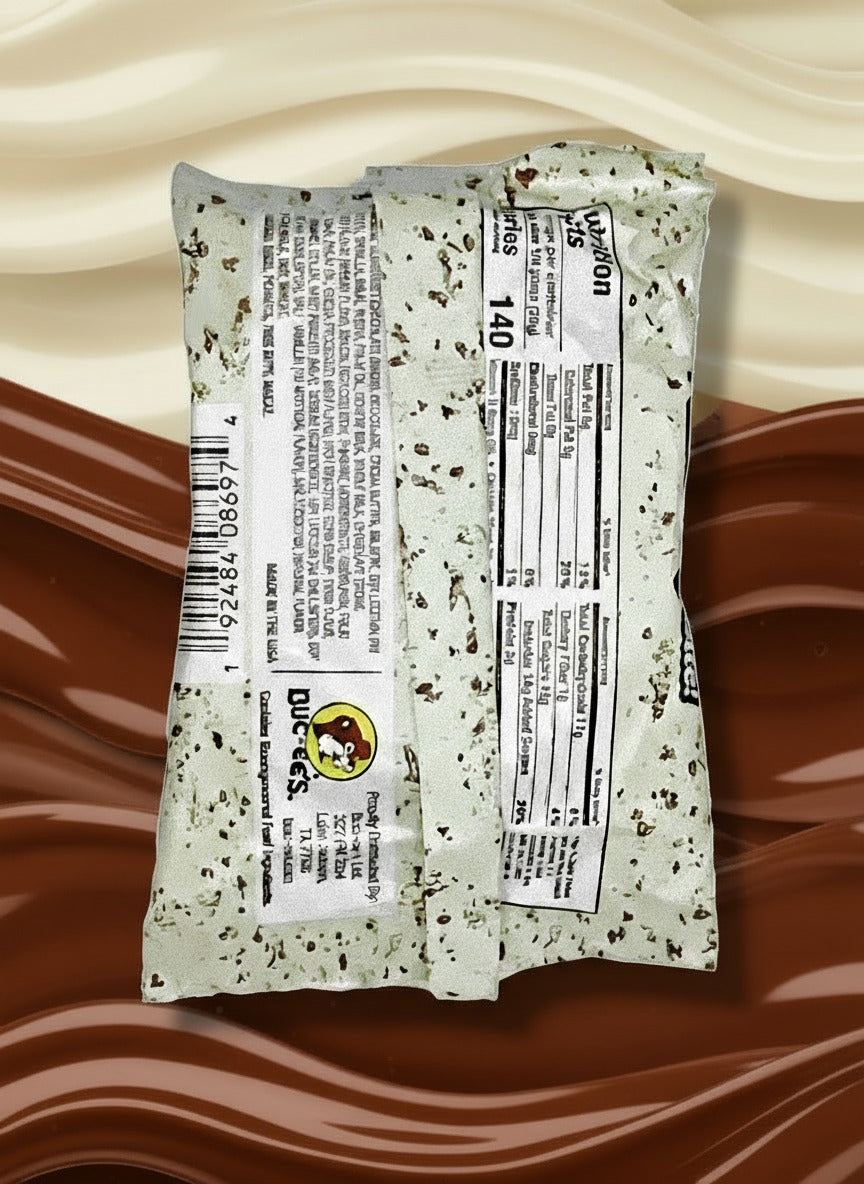 Buc-ee's Dark Chocolate Cookies & Cream OverBite