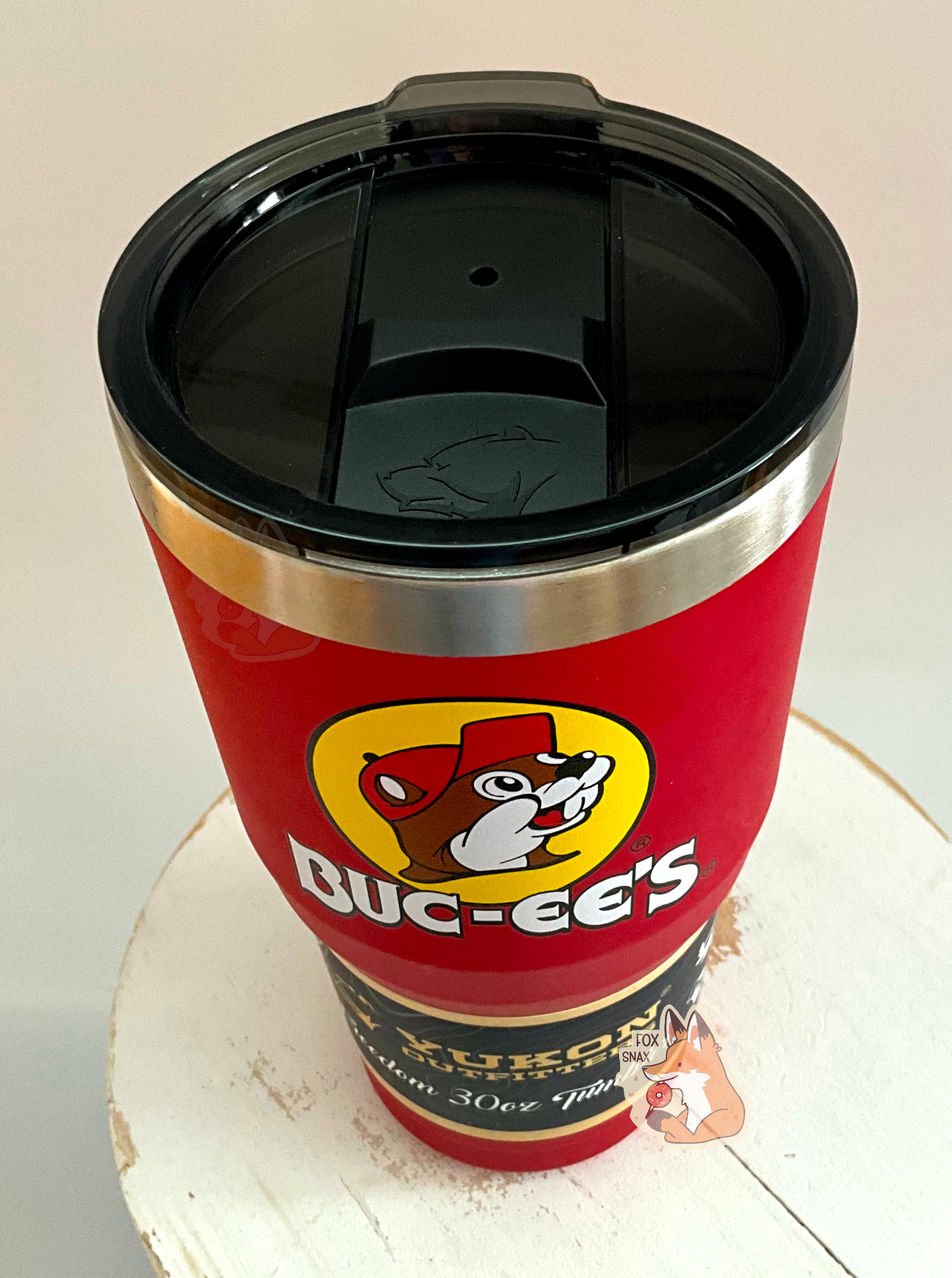 Buc-ee's Yukon Outfitters Red 30oz Tumbler – Fox Snax