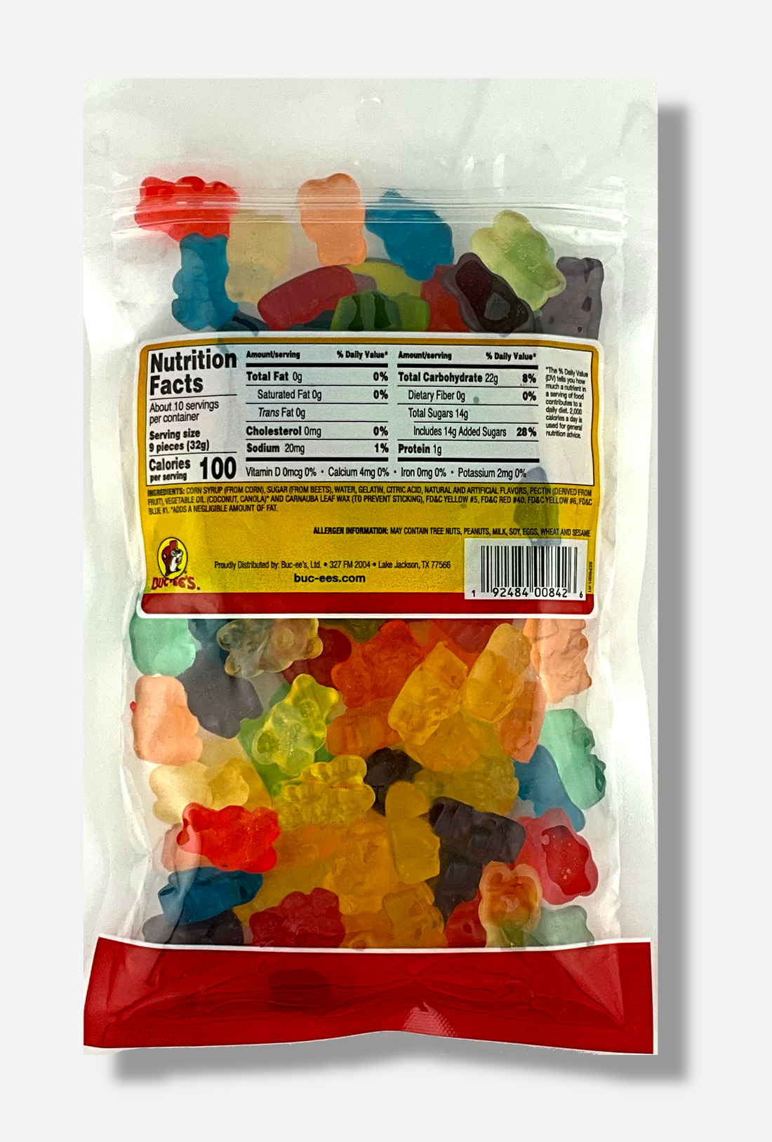 Bucee's Gummi Bears Fox Snax