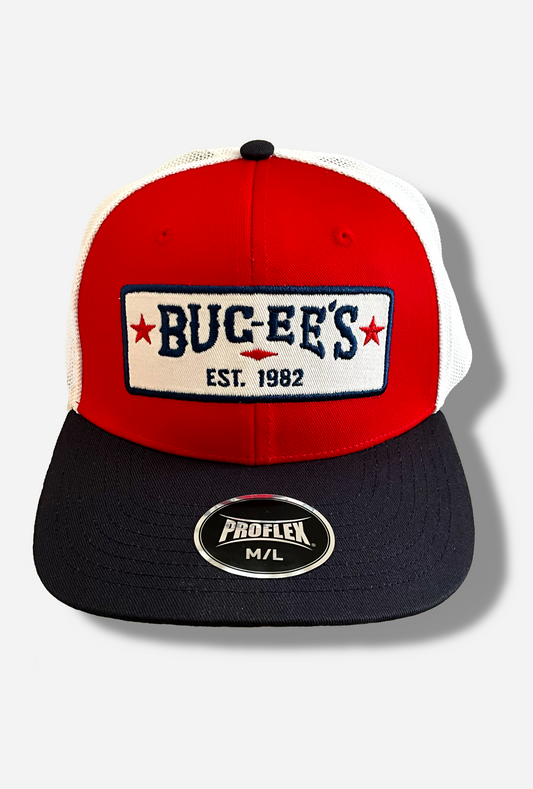 Buc-ee's Established 1982 Red, White & Navy Blue Ball Cap