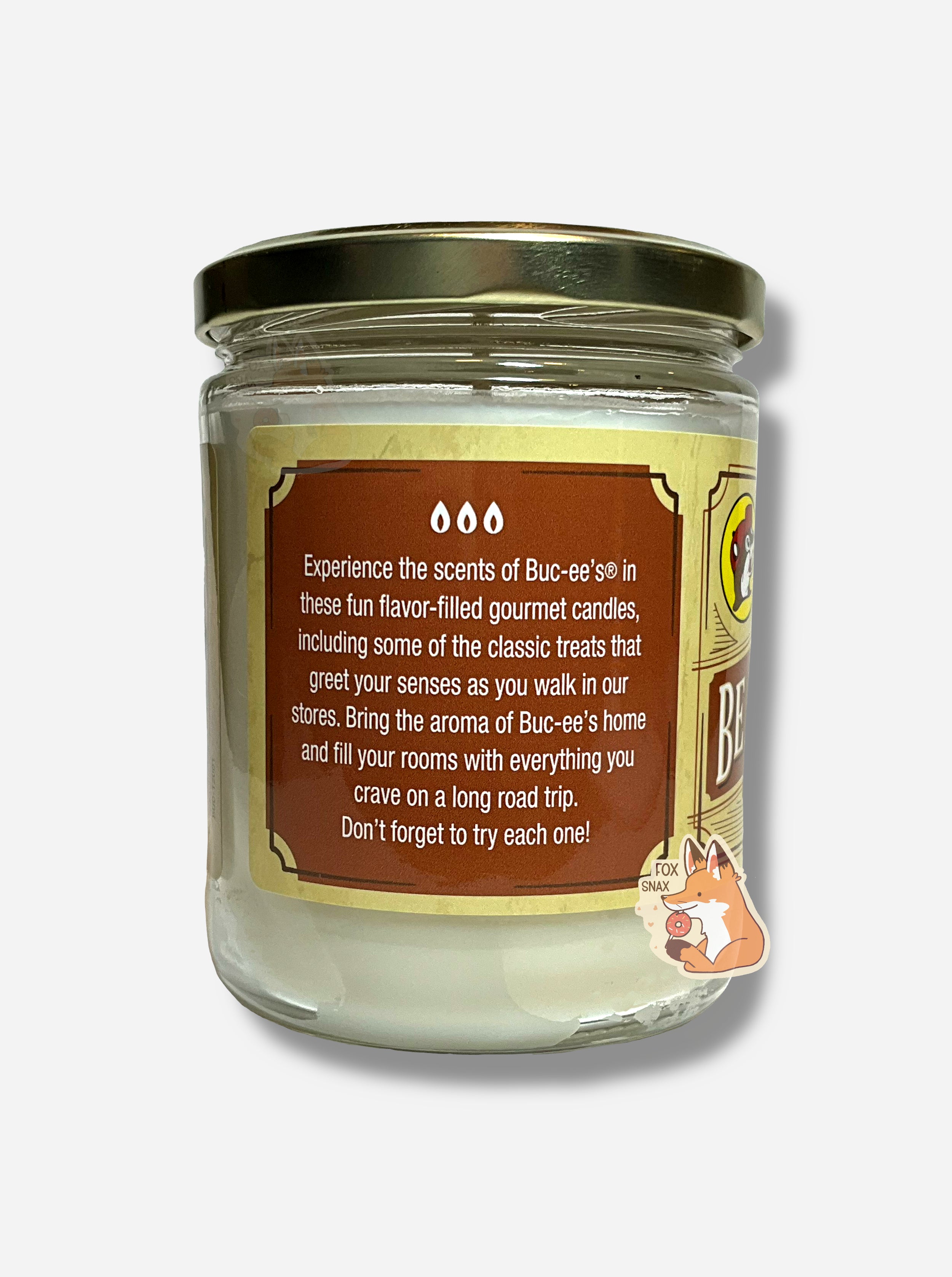 希少NuggetsⅡOriginalArtyfactsfromtheBritis Buc-ee's Beaver Nuggets Candle – Fox Snax