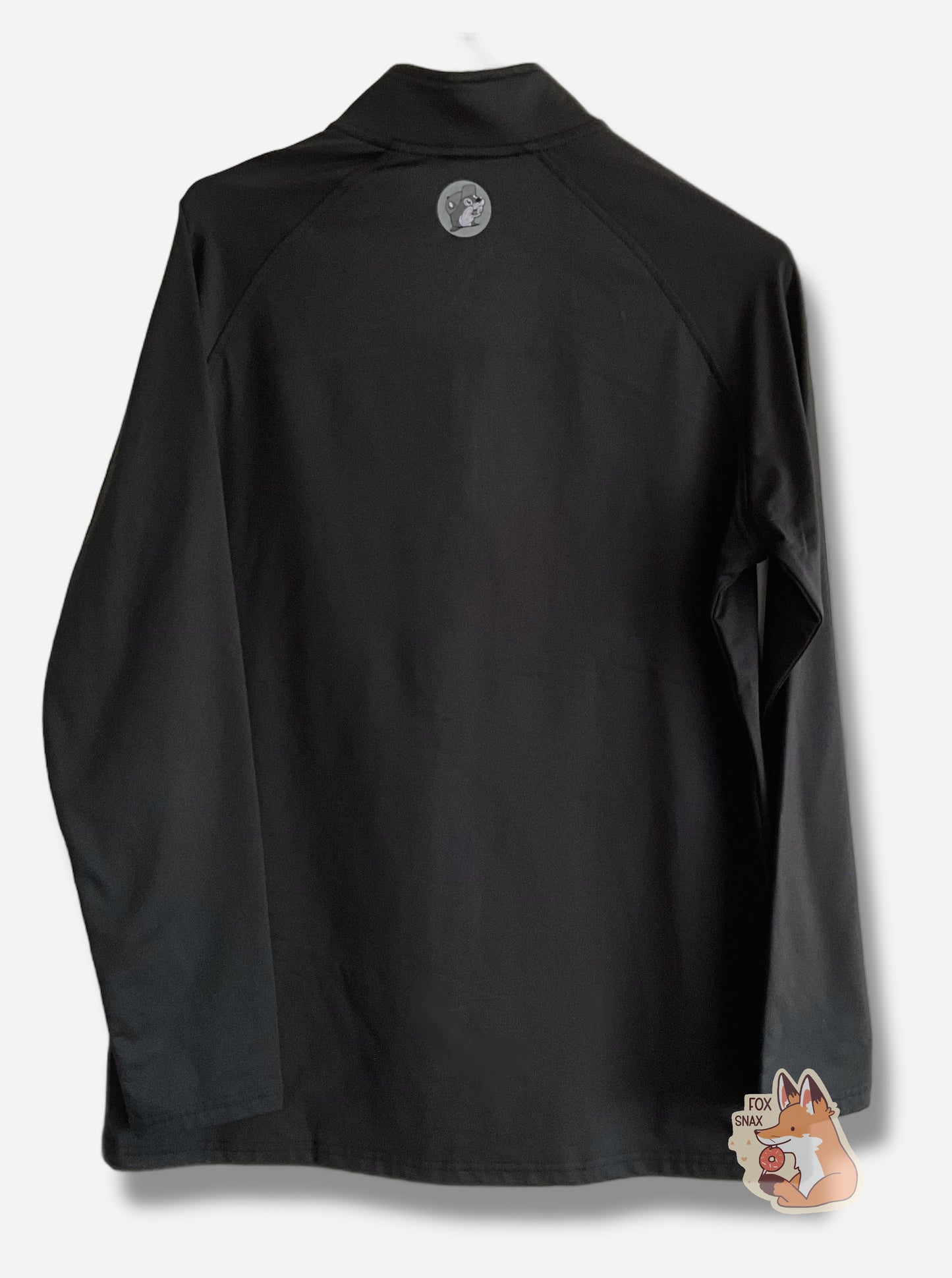 Buc-ee's Black Quarter Zip Pullover