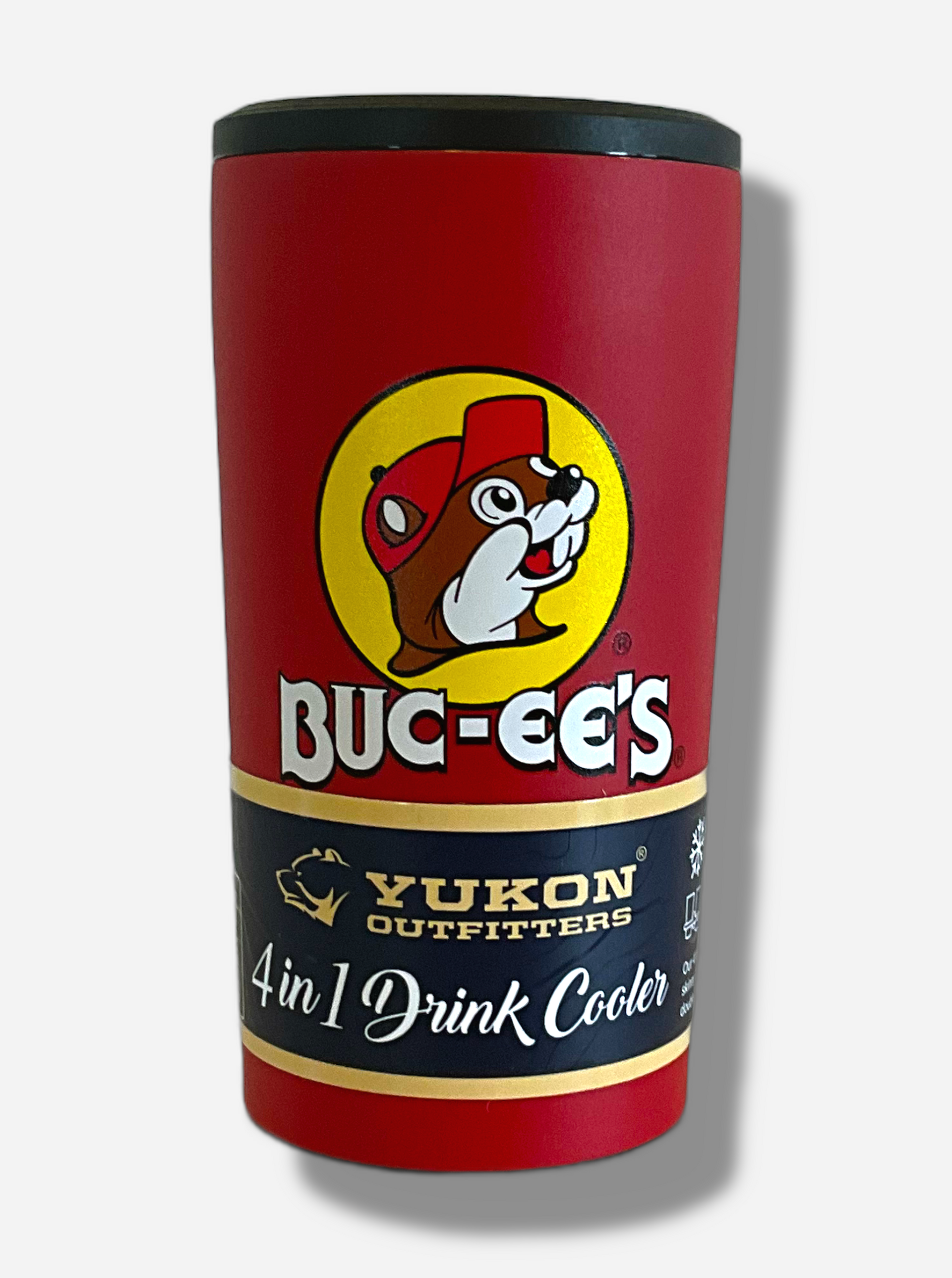 Buc-ee's Yukon Outfitters 4 in 1 Red Drink Cooler – Fox Snax