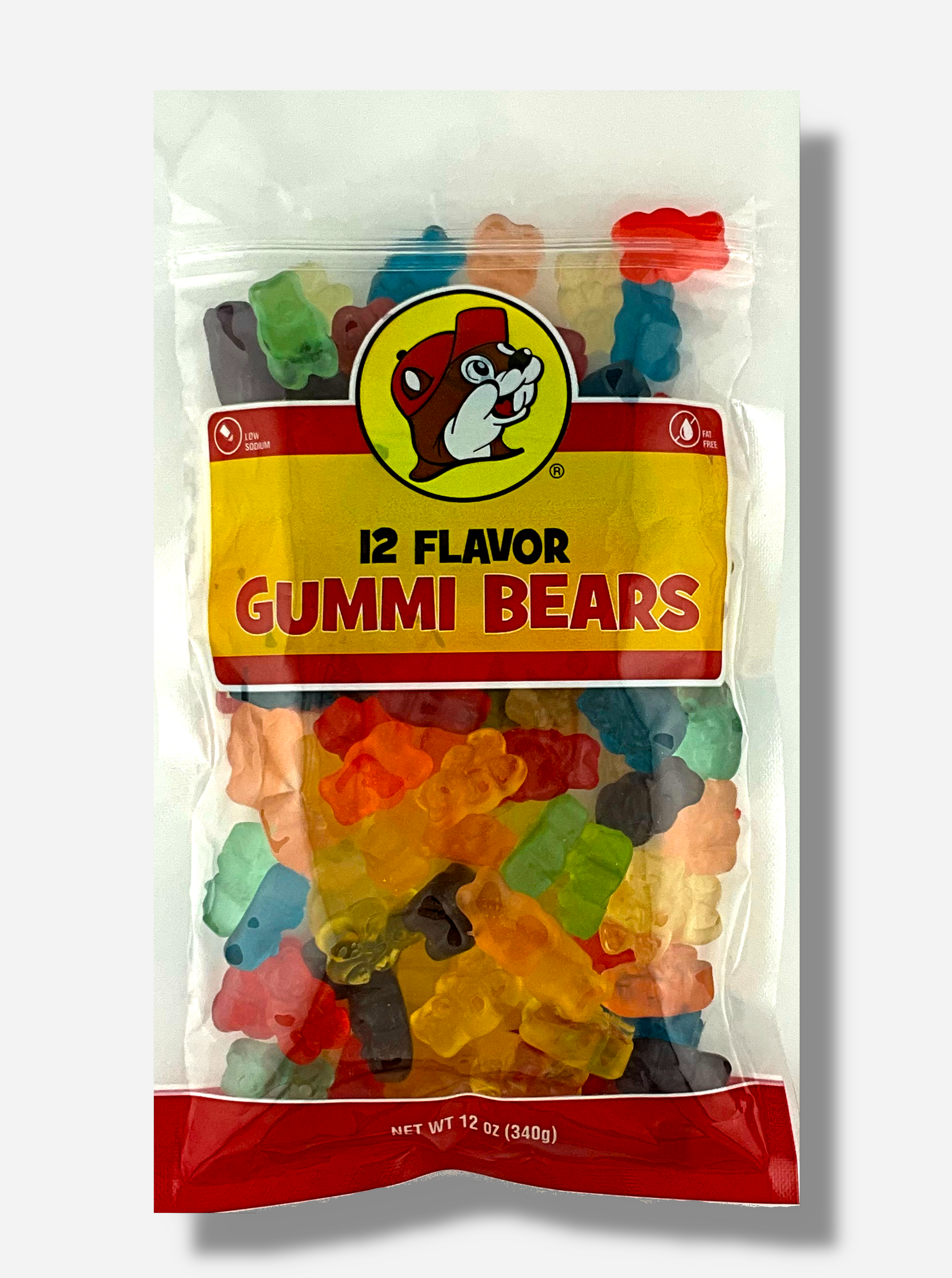 Authentic Buc-ee's 12 Flavor Gummi Bears