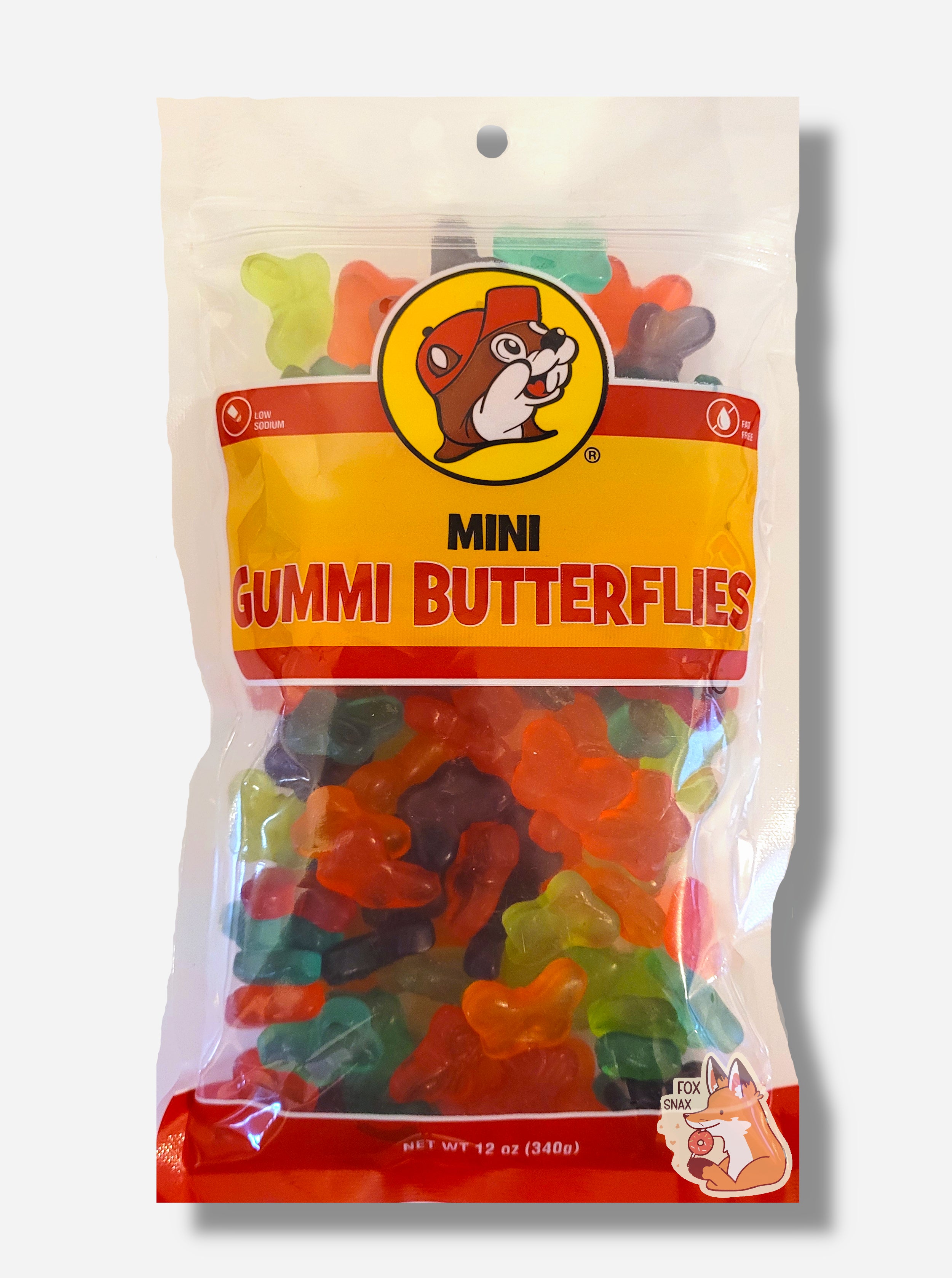 Buc-ee's Mini Gummi Butterflies – Fox Snax