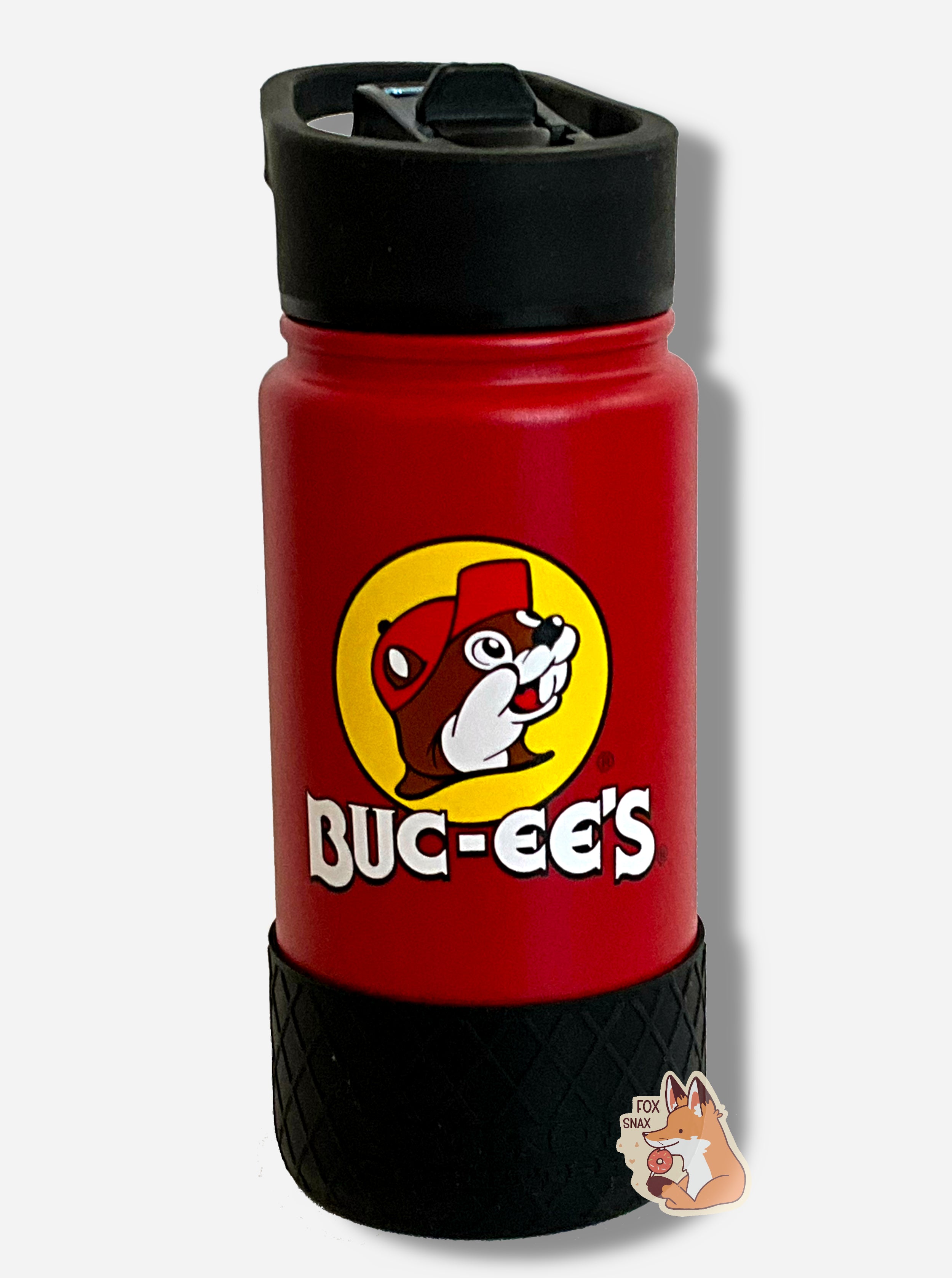 Buc-ee's Yukon Outfitters Red 16oz Water Bottle – Fox Snax Buc-ee's Yukon Outfitters Red 16oz Water Bottle – Fox Snax