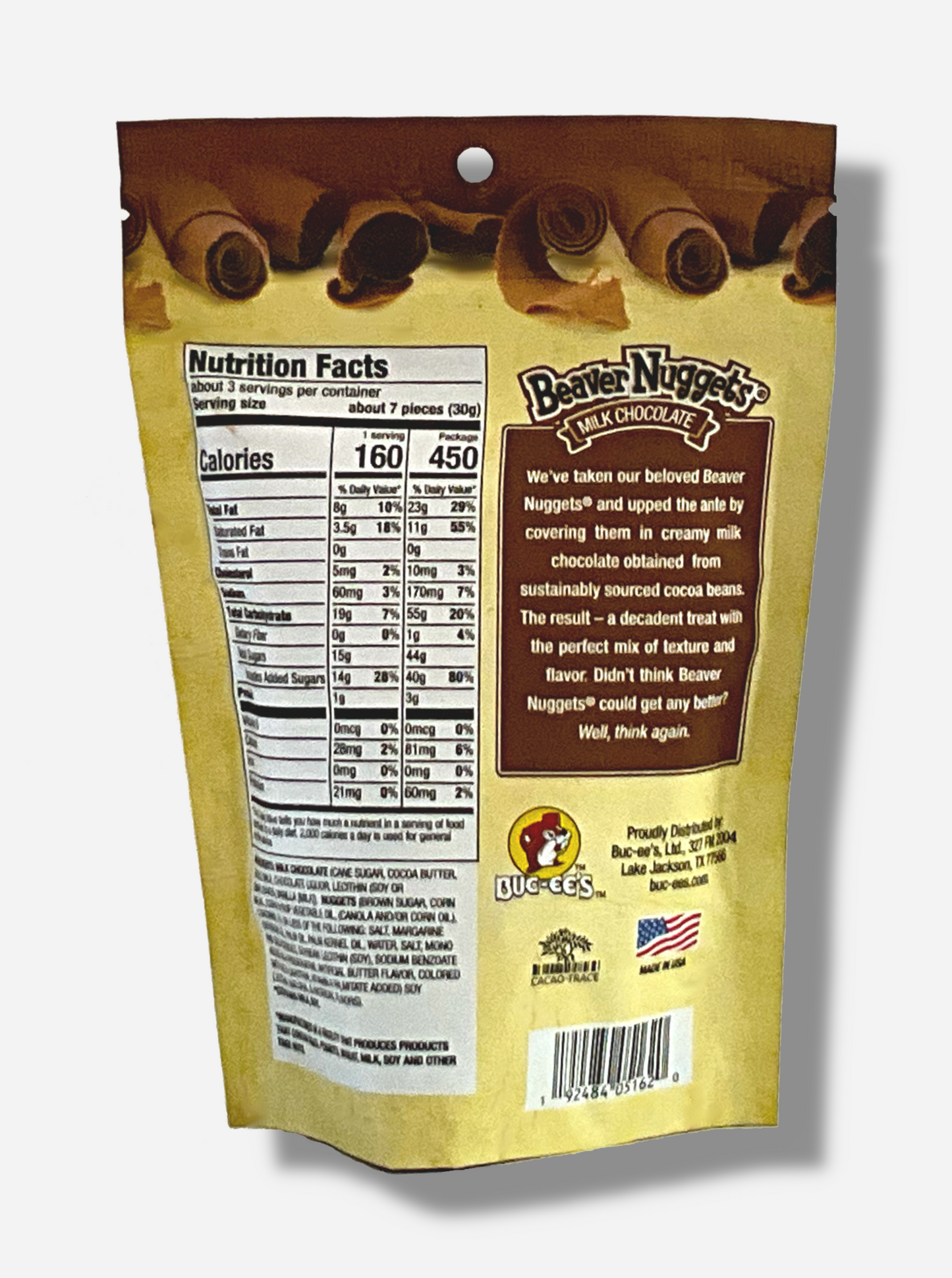 Buc-ee's Beaver Nuggets Milk Chocolate