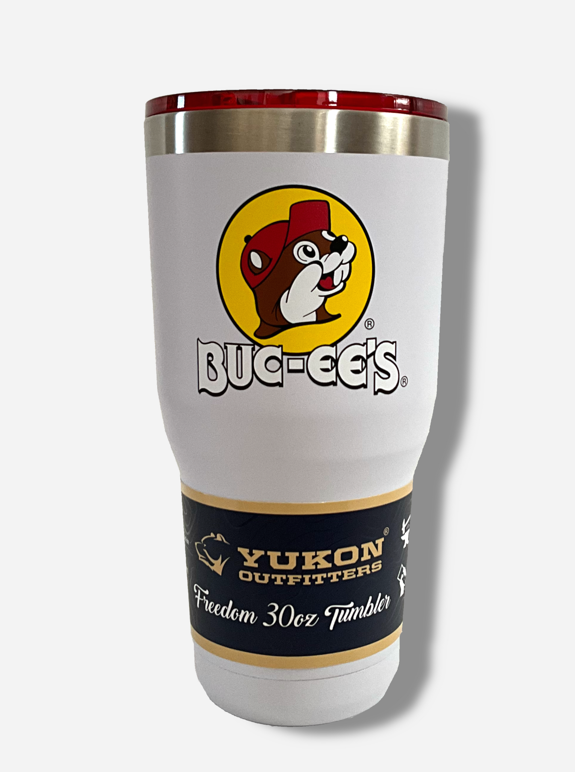 BUCK-TICK ステンレスタンブラー Buc-ee's Yukon Outfitters White 30oz Tumbler – Fox Snax